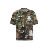 T-shirt Bicolor en Coton Heron Preston pour Homme