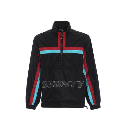 Veste Shell Noire en Polyamide Marcelo Burlon