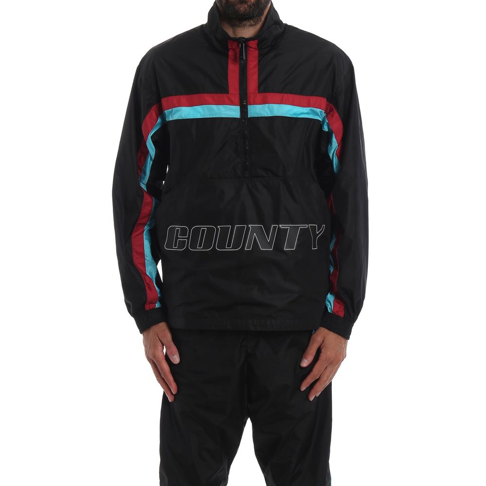 Marcelo Burlon Zwart Polyamide Shelljack