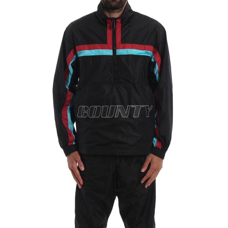 Marcelo Burlon Zwart Polyamide Shelljack