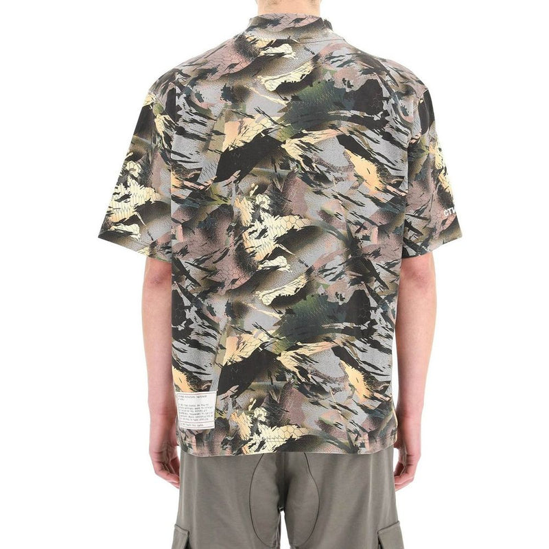 Heron Preston tweekleurig katoenen T-shirt