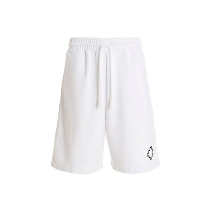 Marcelo Burlon witte katoenen shorts