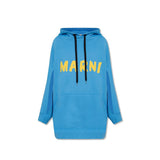 Sweatshirt en Coton Bleu Marni pour Femmes
