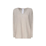 Max Mara Beige Cashmere Sweater - Luxurious Comfort for Women