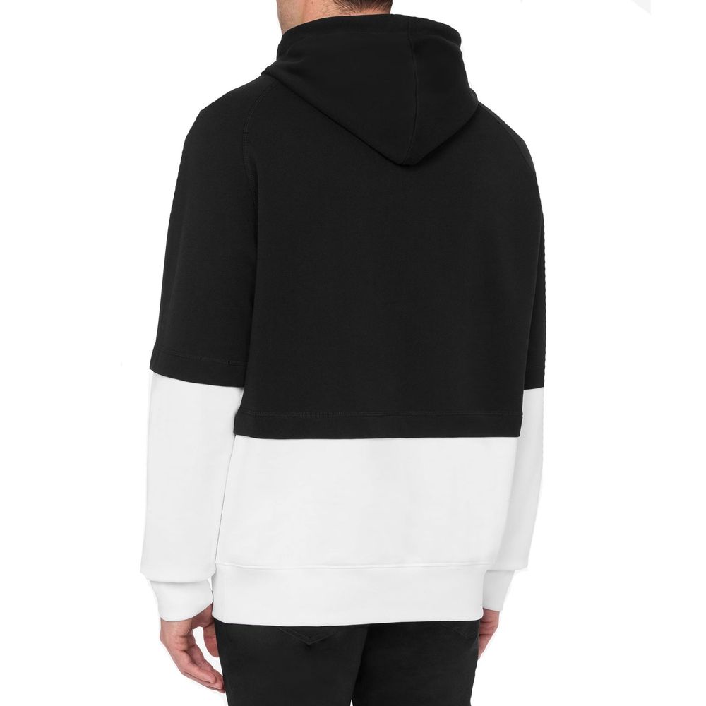Moschino Black Cotton Sweatshirt for Men