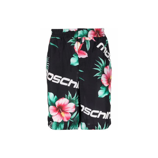 Moschino Couture zwarte zijden shorts