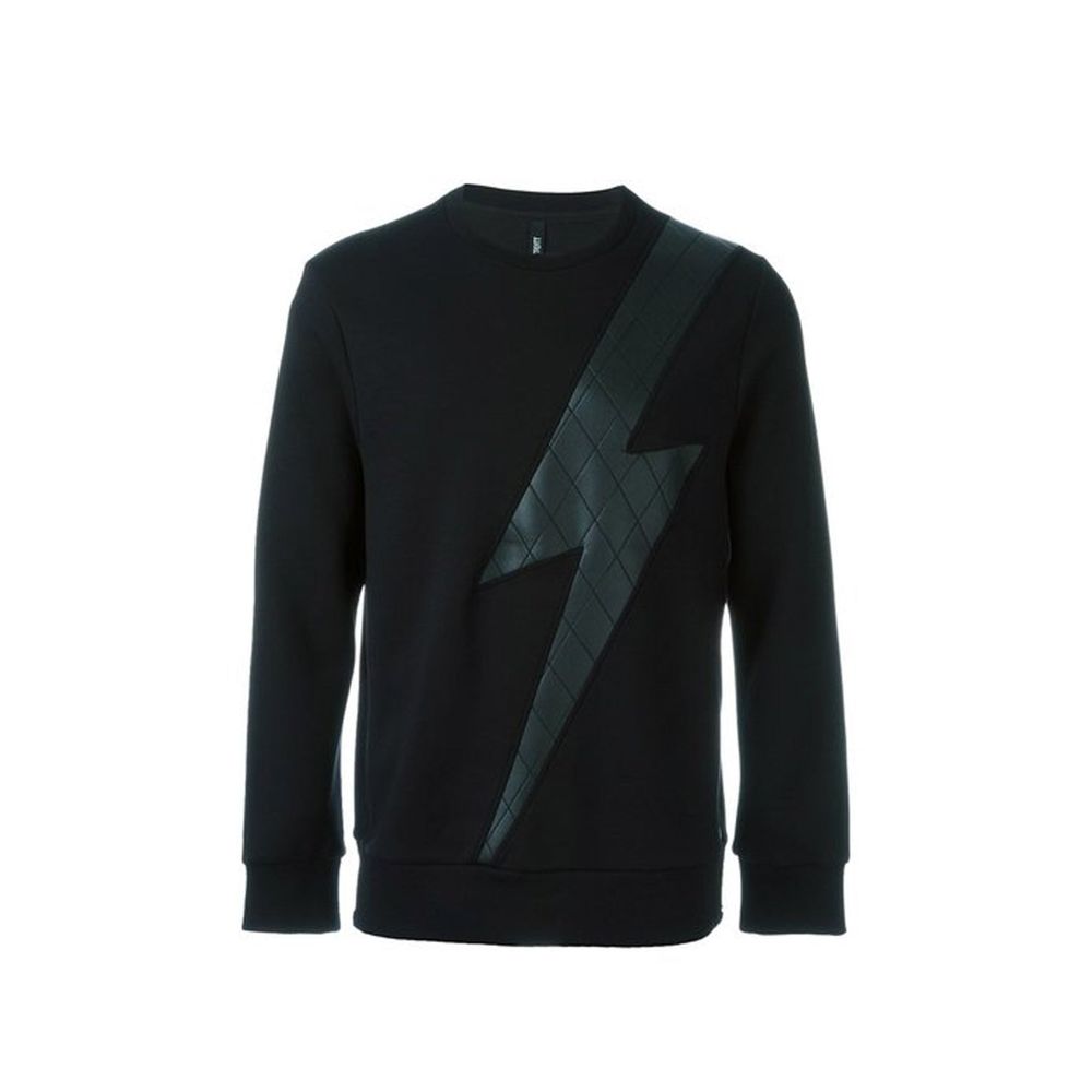 Sweatshirt Noir en Lyocell Neil Barrett
