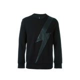 Sweatshirt Noir en Lyocell Neil Barrett