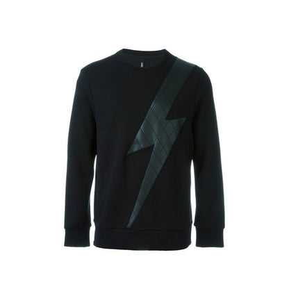 Neil Barrett Zwarte Lyocell Sweatshirt