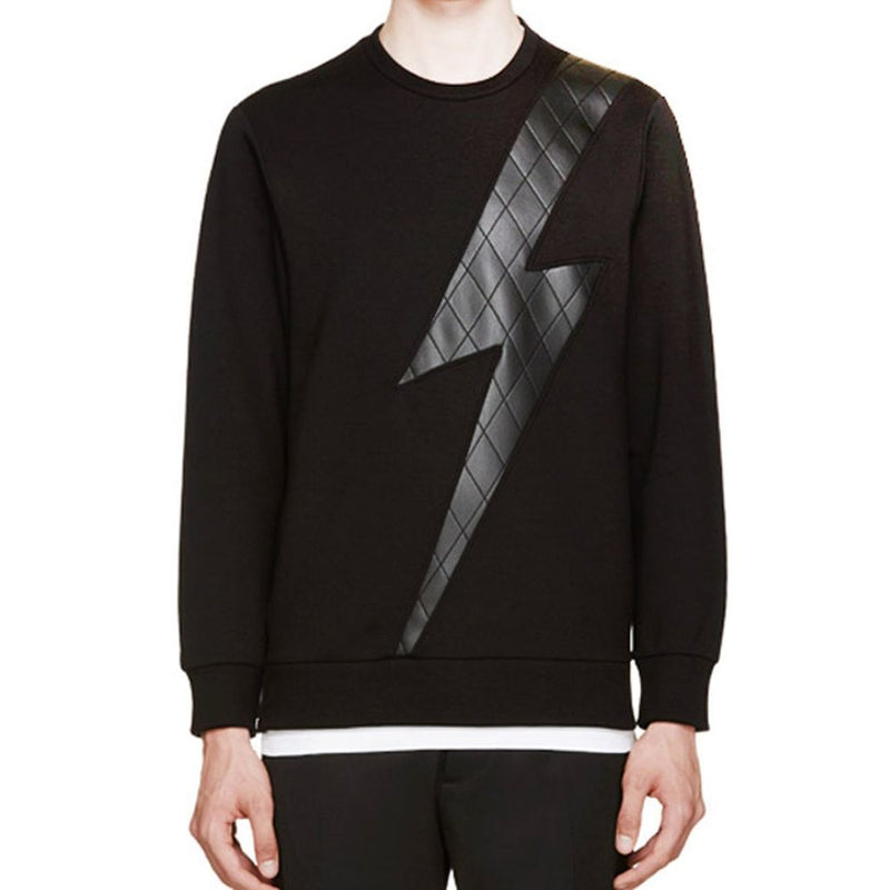 Neil Barrett Black Lyocell Sweatshirt for Men