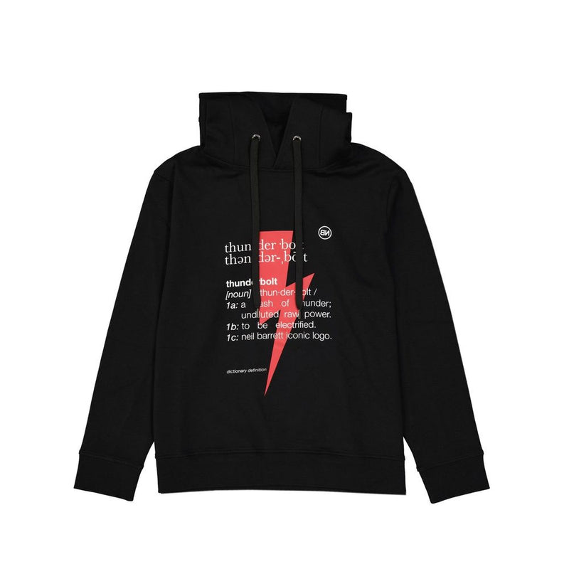 Neil Barrett Black Cotton Sweatshirt - Stylish Comfort