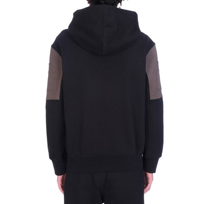 Neil Barrett zwarte katoenen sweatshirt