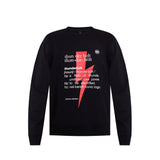 Sweatshirt en Coton Noir Neil Barrett - Élégance Décontractée
