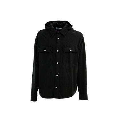 Palm Angels Zwart Denim Overhemd