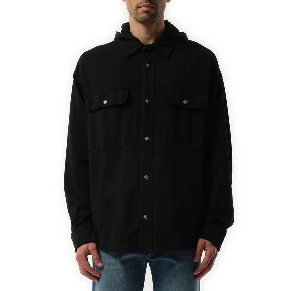 Palm Angels Zwart Denim Overhemd