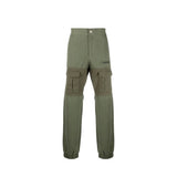 Palm Angels Bicolor Cotton Cargo Pants - Élégance et Confort