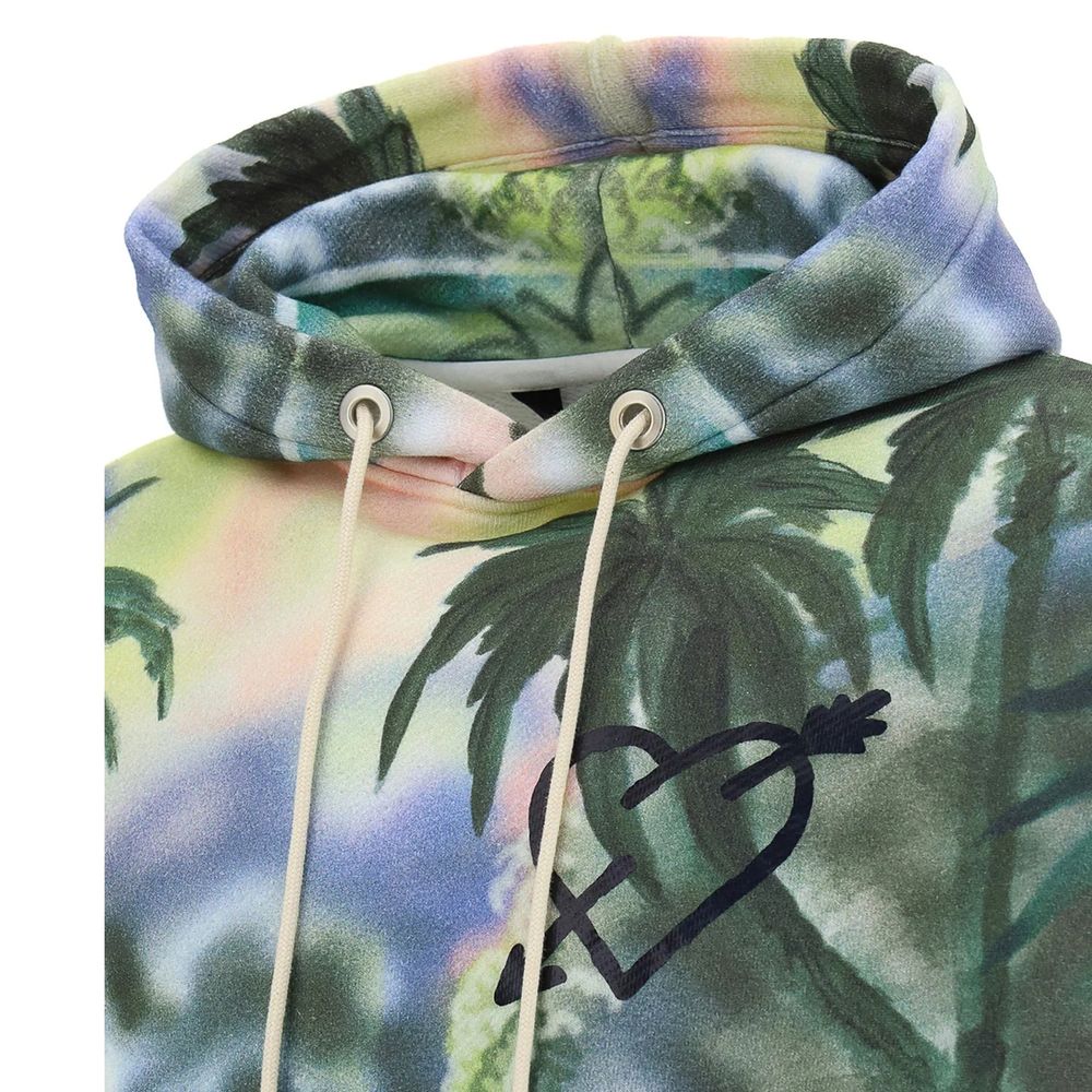 Sweatshirt Bicolor en Coton Palm Angels