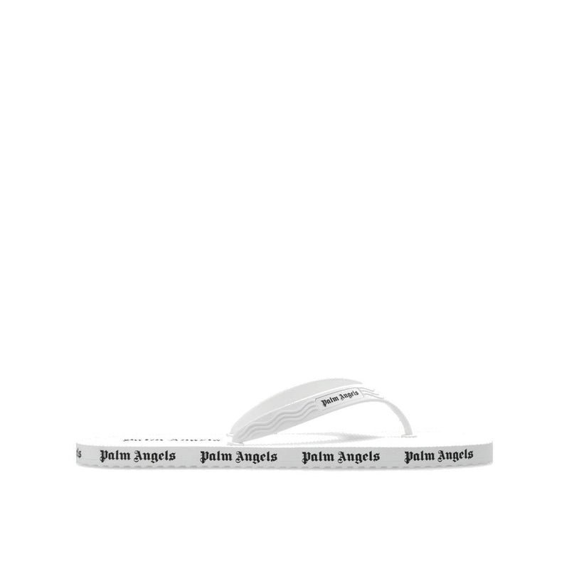 Palm Angels White Rubber Slides for Women - Stylish Comfort