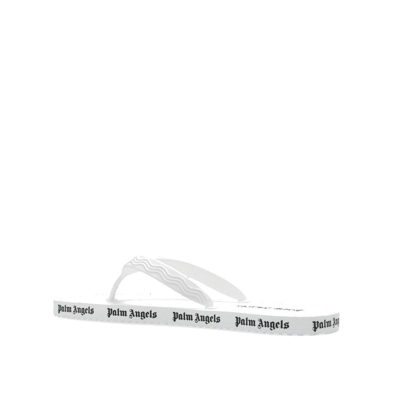 Palm Angels White Rubber Slides for Women - Stylish Comfort