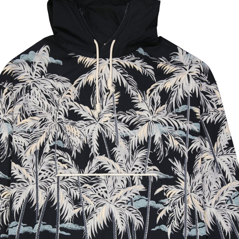 Palm Angels Zwart Katoenen Patroon Shirt