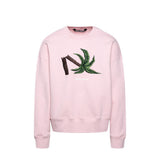 Sweatshirt en coton multicolore Palm Angels pour homme