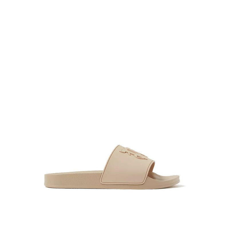 Palm Angels Beige Rubber Slides for Women - Comfort & Style