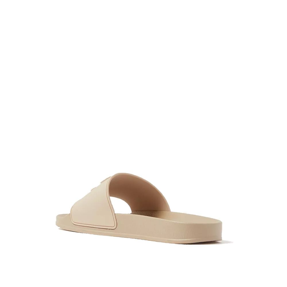 Palm Angels Beige Rubber Slides for Women - Comfort & Style