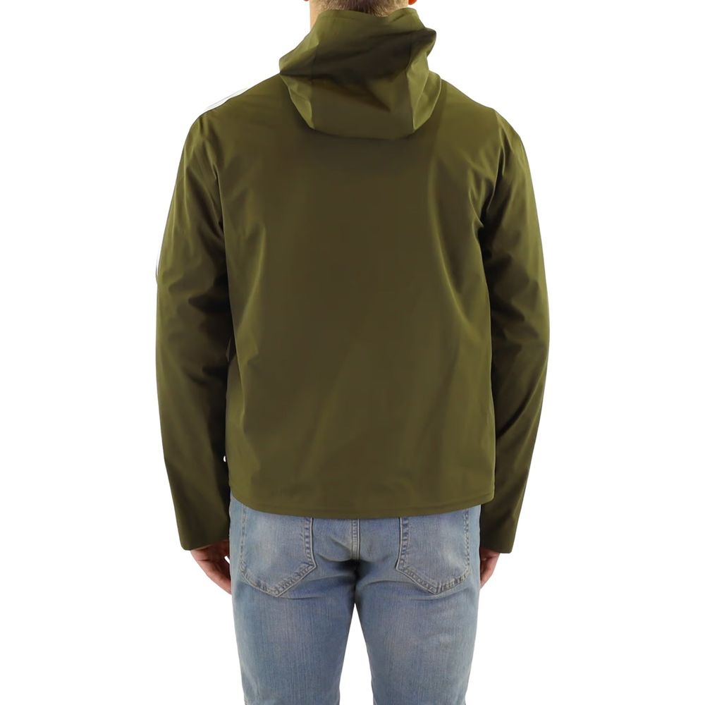 Palm Angels Bicolor Polyurethane Full-Length Jacket