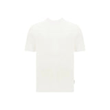 T-Shirt en Coton Blanc Paolo Pecora Milano