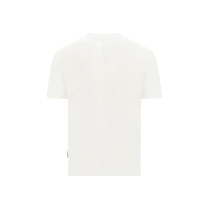 Paolo Pecora Milano wit katoenen T-shirt