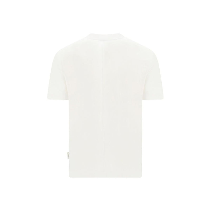 Paolo Pecora Milano wit katoenen T-shirt