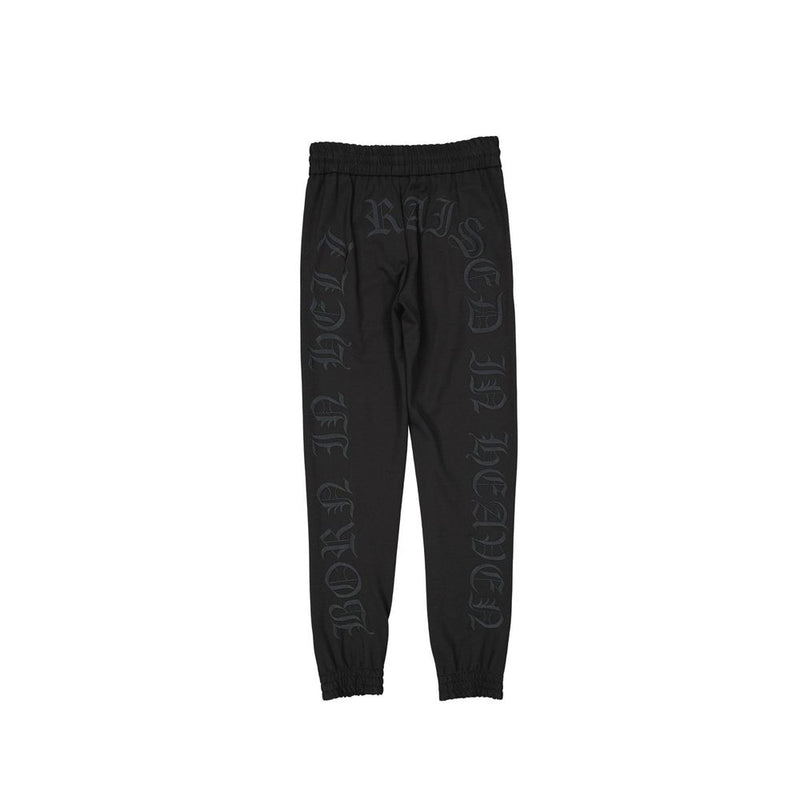 Philipp Plein Zwarte Elastaan Joggingbroek (Sportbroek)