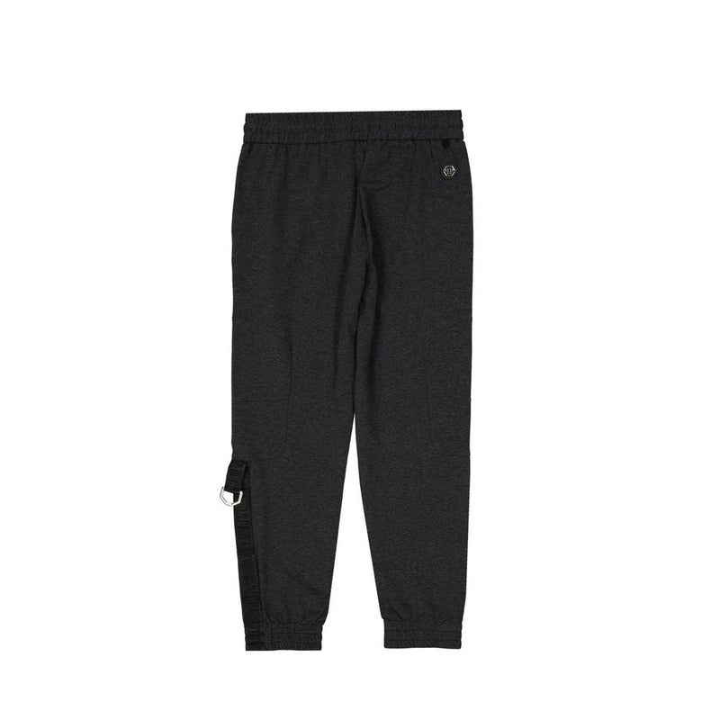 Philipp Plein Grijze Katoenen Joggingbroek (Sportbroek)