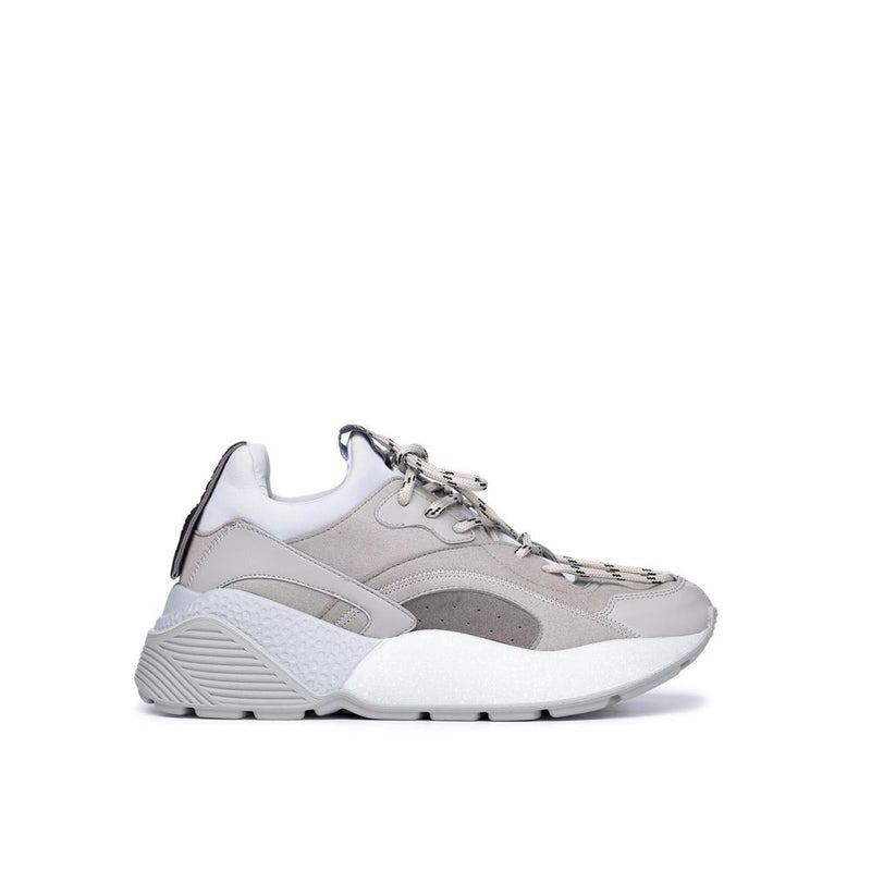 Stella McCartney Gray Vegan Leather Chunky Sneakers for Women