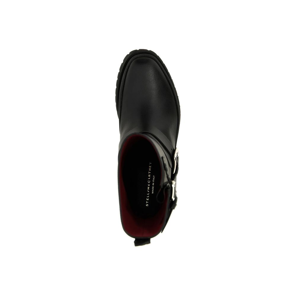 Stella McCartney Bottes Noires en Polyester pour Femmes