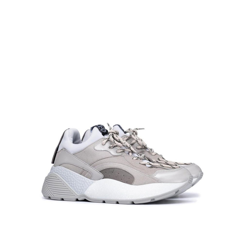 Stella McCartney Gray Vegan Leather Chunky Sneakers for Women