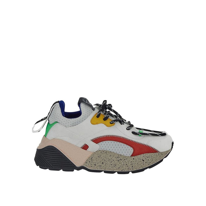Stella McCartney White Vegan Leather Chunky Sneakers