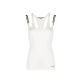 Stella McCartney Women's White Cotton Tank Top - Stylish & Comfortable
