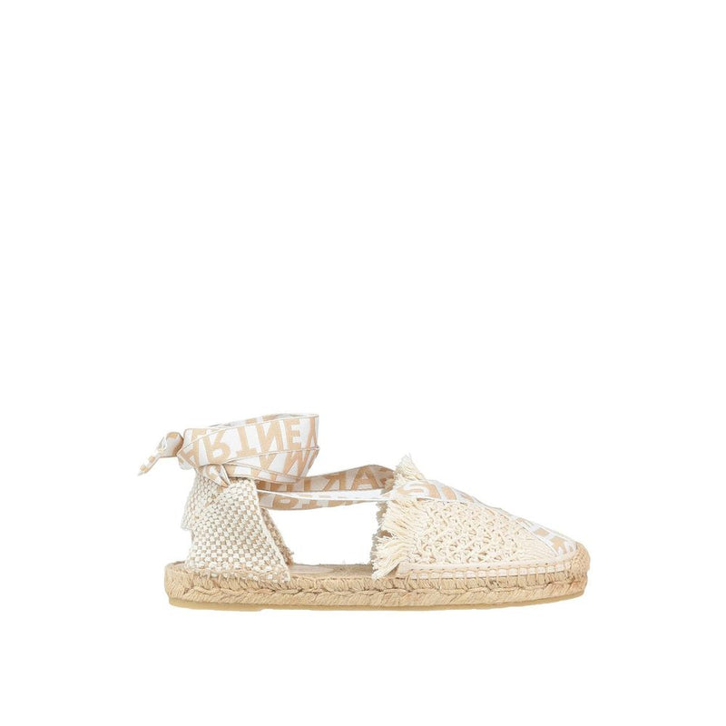 Stella McCartney Espadrilles en Toile Beige pour Femmes