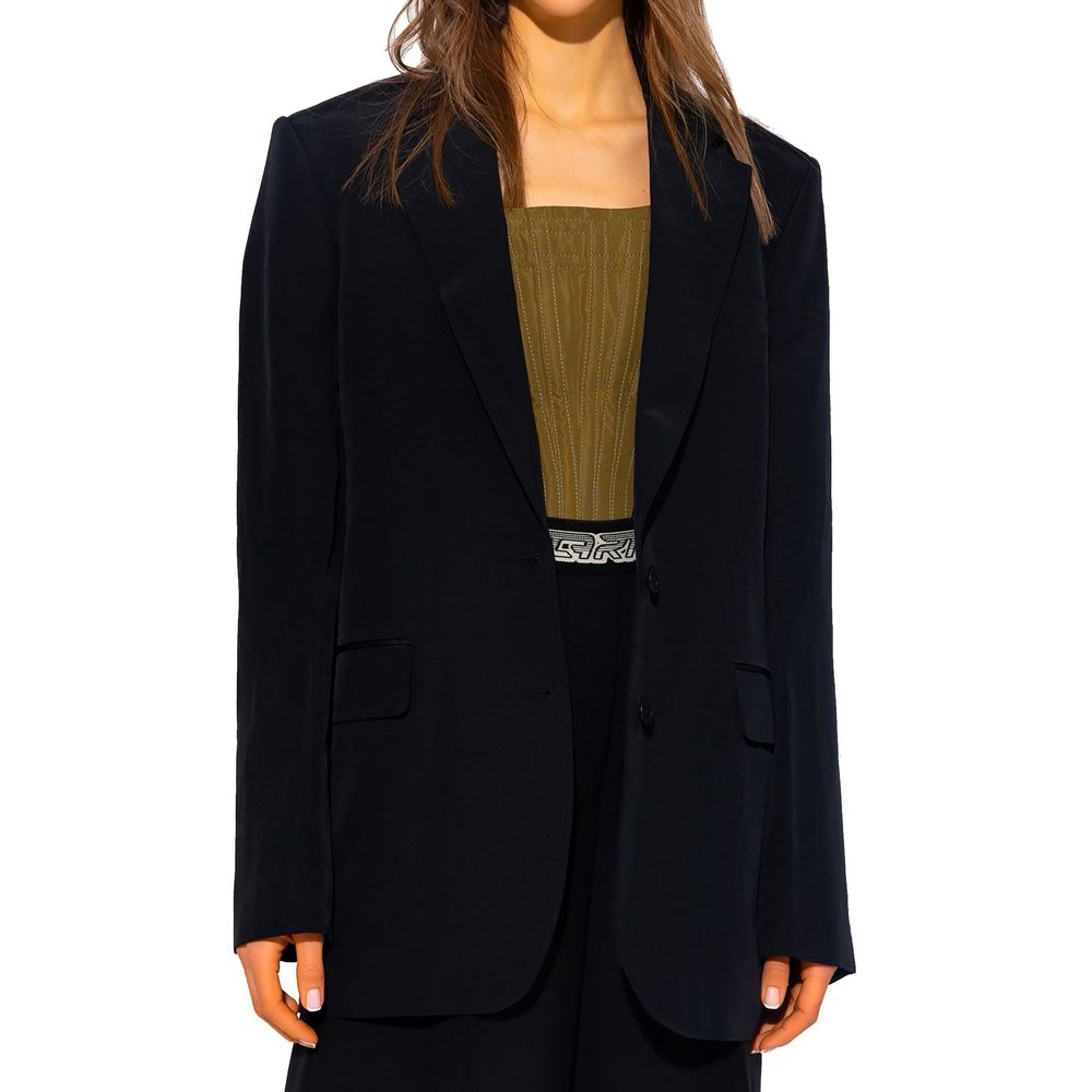 Stella McCartney Black Viscose Blazer - Élégance et Confort