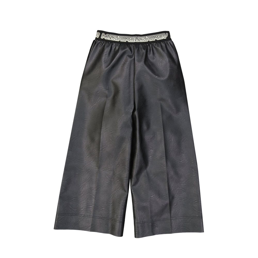 Stella McCartney Pantalon en Cuir Noir - Élégance et Confort