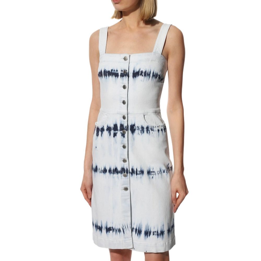 Stella McCartney Robe Casual Bleue - Sans Manches & Élégante