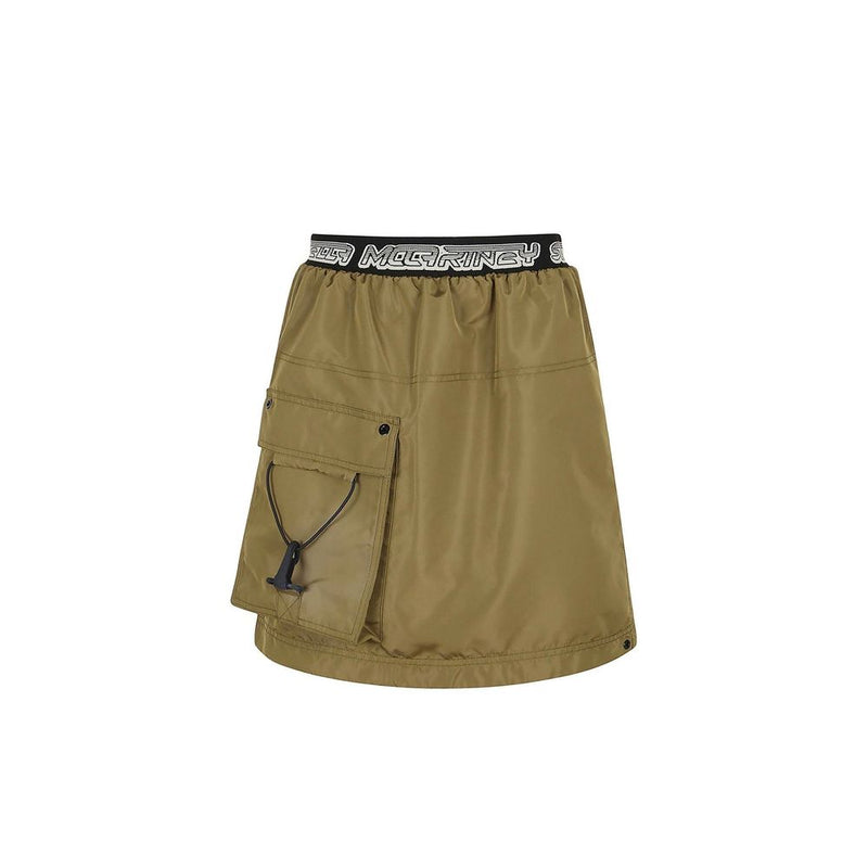 Jupe Mini Bicolore en Polyester Stella McCartney