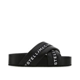 Stella McCartney Black Polyethylene Slippers - Stylish Comfort