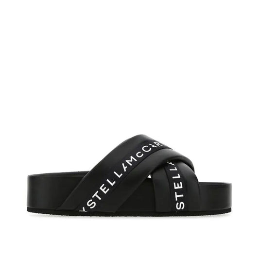 Stella McCartney Black Polyethylene Slippers - Stylish Comfort
