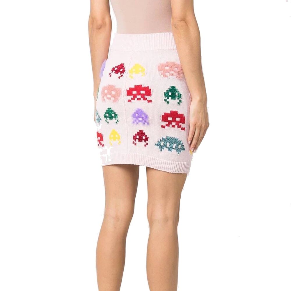 Stella McCartney Jupe Mini Multicolore en Coton