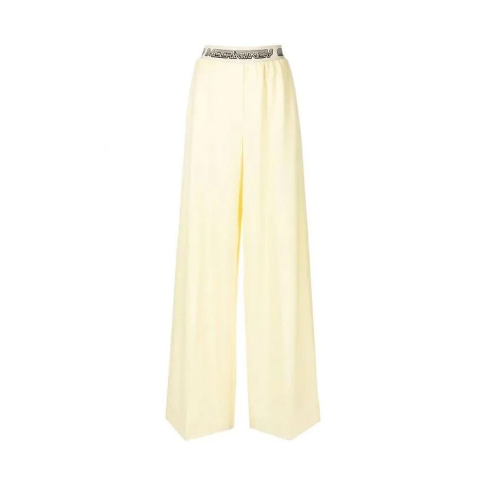 Stella McCartney Pantalon Bicolore en Laine Casual