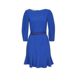 Stella McCartney Robe Casual en Viscose Bleue
