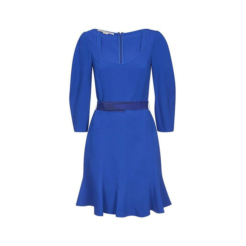 Stella McCartney Blue Viscose Casual Dress - Elegant Comfort