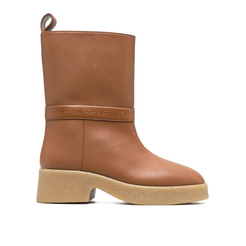 Stella McCartney Bottes de Pluie en Polyéthylène Marron